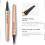 Waterproof Microblade Eyebrow Pen Light Brown with Precision Tip for Natural Long Lasting Brows 2
