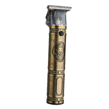 Professional Hair Clippers Cordless USB Rechargeable Metal Body Low Noise for Barbers and Home
