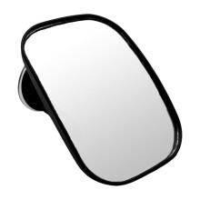 Universal Tractor Rear View Mirror with Shatterproof Wide Angle Glass and Easy Suction Mount