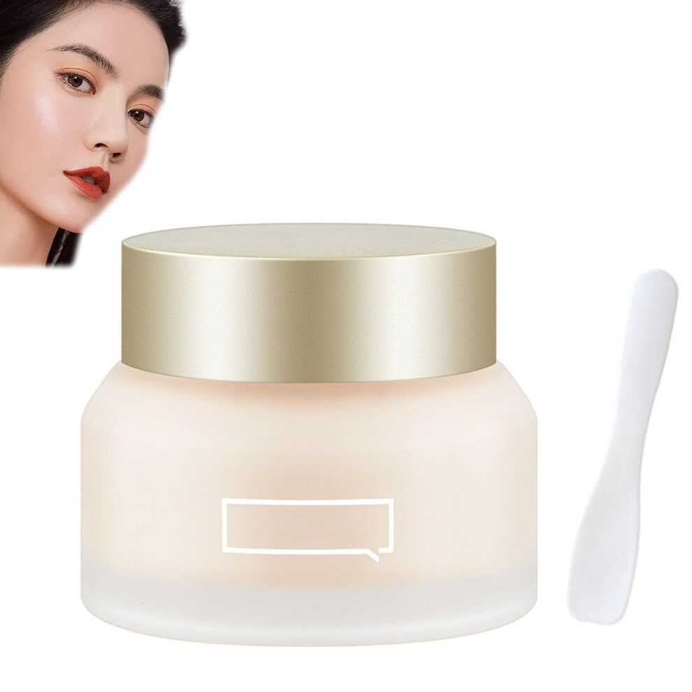 Cream Foundation with Full Coverage Concealer, Waterproof Dual Shade, Long Lasting Ivory White