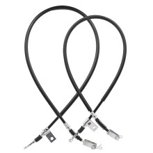 Brake Cable Set for Yamaha Golf Cart Fits G8 G14 G16 G19 G22 Gas and Electric Passenger and Driver Side