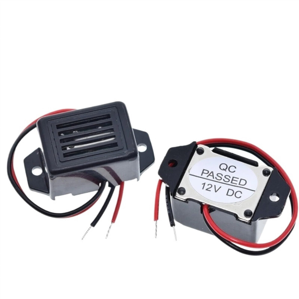 12V Alarm Buzzer 85Db Loud Alert Mini Electronic Warning Buzzer For Industrial Safety 9113335837355
