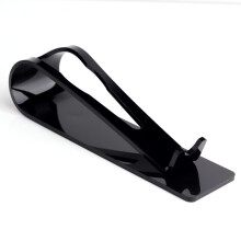 Tattoo Pen Holder Black Acrylic Stand with Stable Wide Base for Professional Tattoo Tools