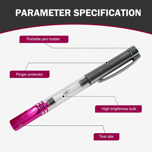 Ignition Tester Pen for Spark Plug Wires, Fast Car Ignition Diagnosis with Bright Visual Indicator 1