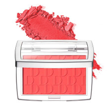 Embossed Powder Blush Palette Pink Dark Cherry 0.16oz Buildable Pigment for Natural or Bold Looks