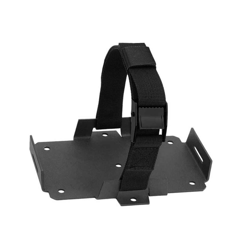 Universal Battery Holder With Adjustable Strap, Corrosionresistant Aluminum Tray For Atv, Kayak, 12V 9455672056656