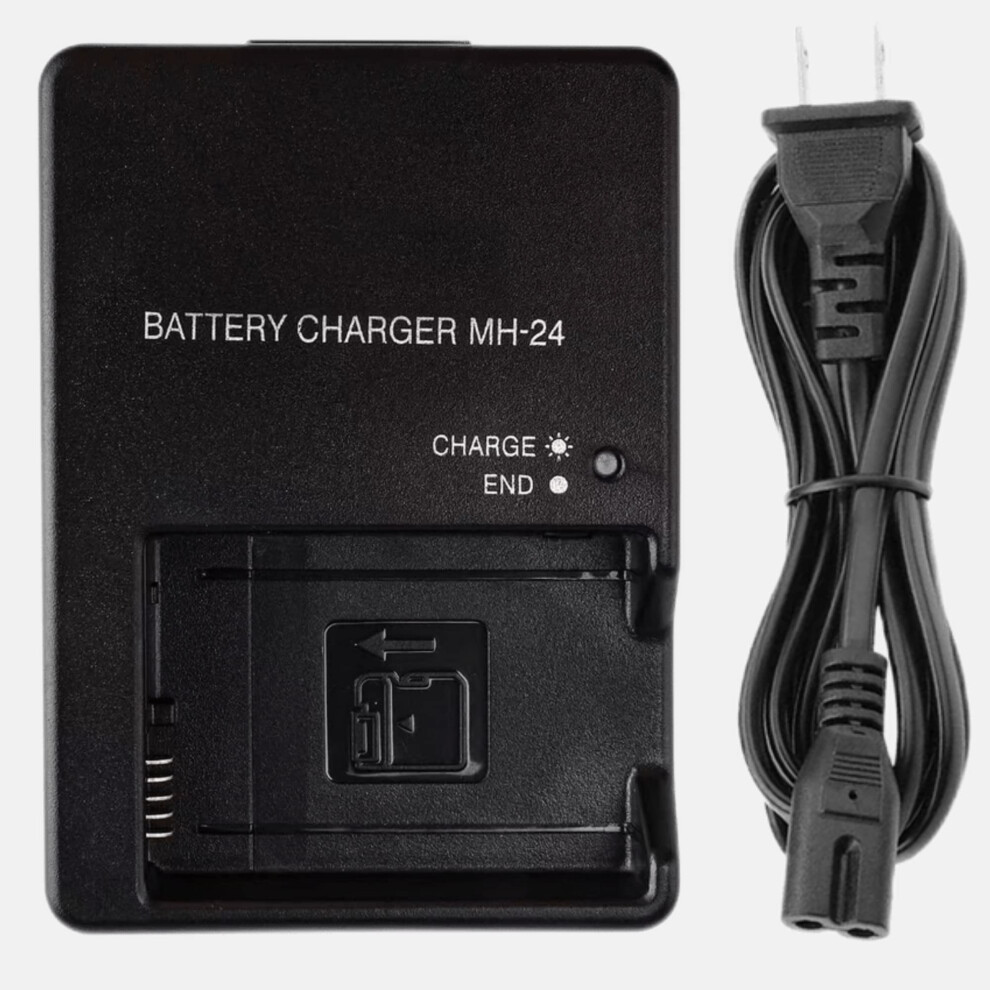 Mh24 Enel14 Enel14a Battery Charger Compatible With Nikon D3100 D3200 D3300 D5100 D5200 D5300 D5500 D5600 Df 9455672057226