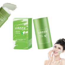 Green Tea Mask Stick for Deep Pore Cleansing and Blackhead Removal, Precise Face Application 1pc