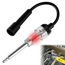 Spark Plug and Ignition Coil Tester with Bright Neon Indicator, Quick Engine Diagnosis for Cars, Motorcycles, Lawn Mowers