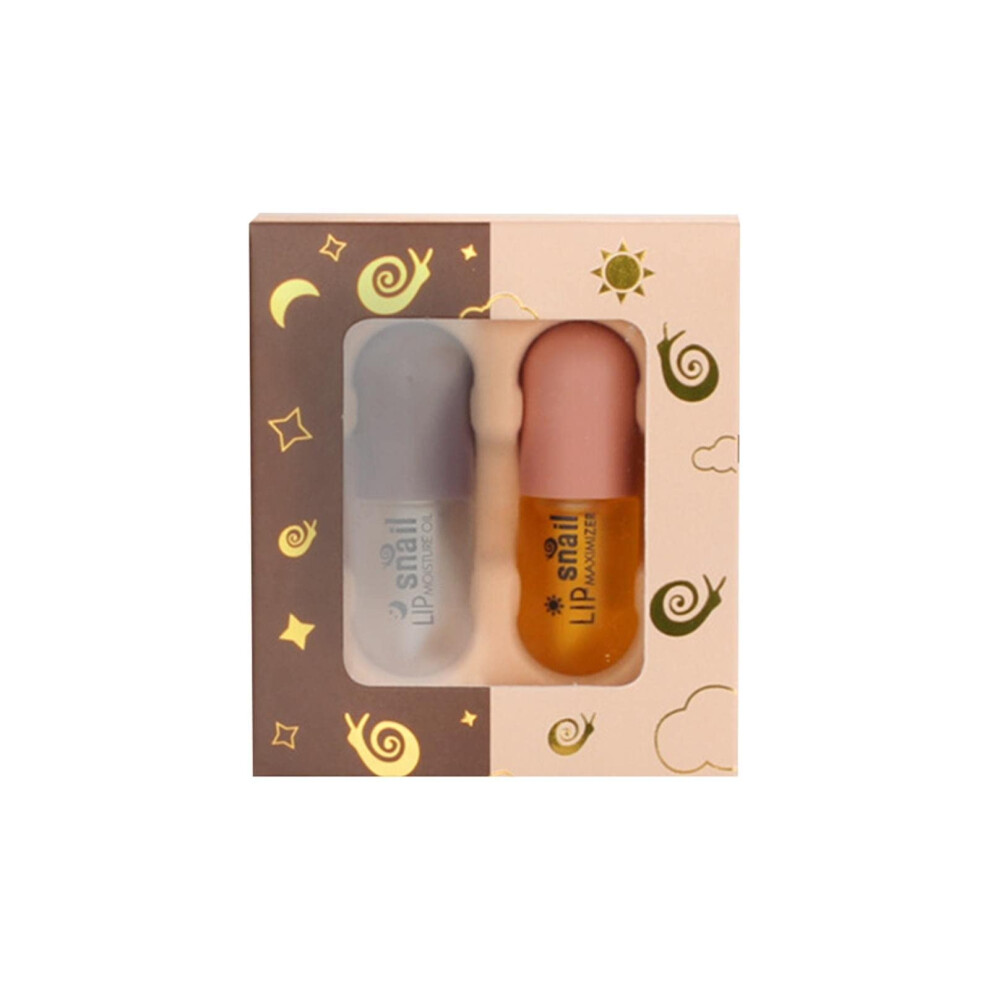 Yellow Natural Moisturizing Lip Balm And Plumping Lip Gloss With Vitamin E For Deep Hydration 6Ml