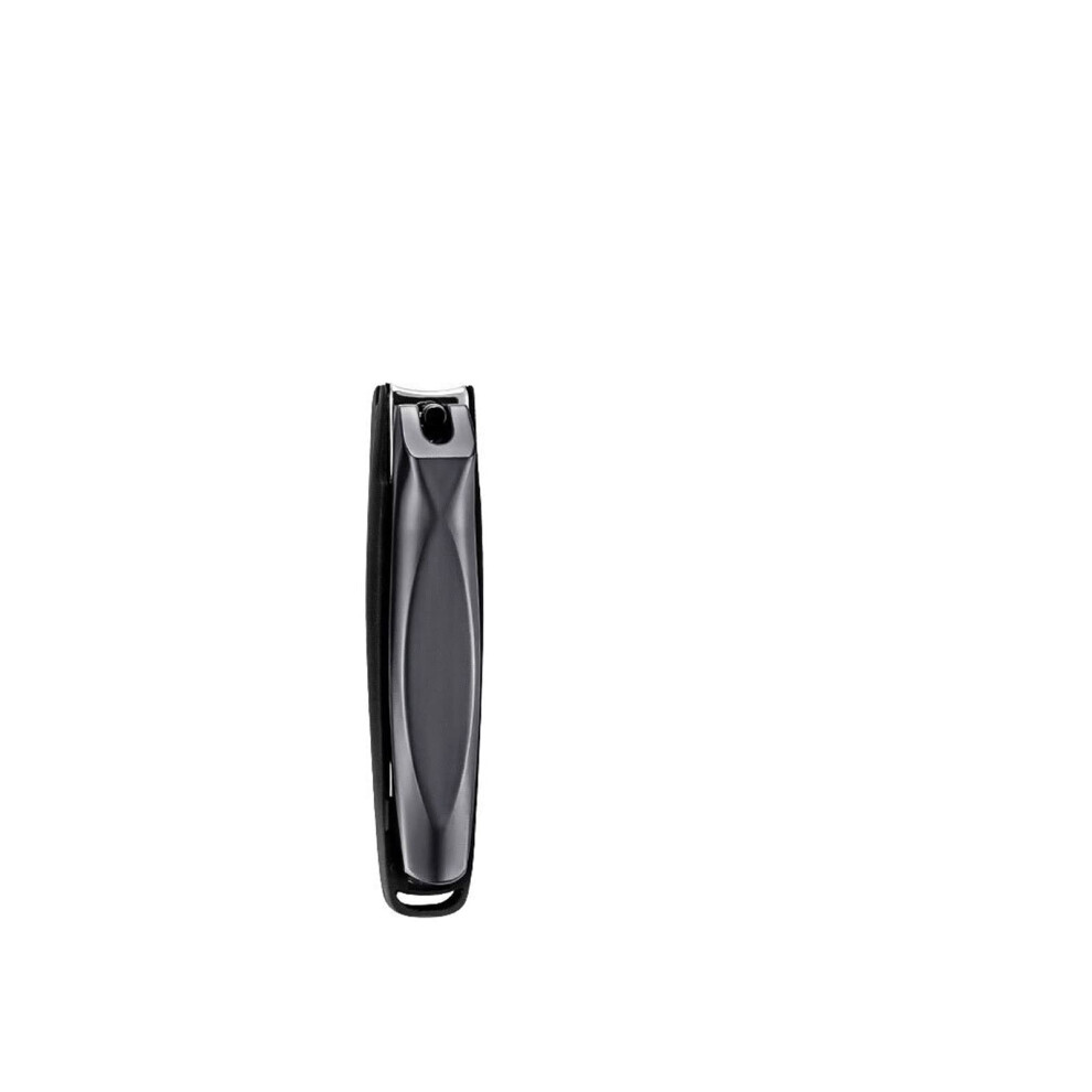 Stainless Steel Diagonal Nail Clipper with AntiSplash Guard and Builtin Clipping Storage
