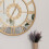 Charles Bentley Charles Bentley Coniston Mirrored Skeleton Wall Clock, Bronze 80x80x5cm 2
