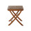 Charles Bentley Charles Bentley Wooden Square Foldable Table FSC Certified 3