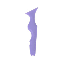 Eyeliner Stencil Silicone Guide for  Wing, Washable Reusable Makeup Tool in Purple