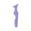 Eyeliner Stencil Silicone Guide for  Wing, Washable Reusable Makeup Tool in Purple 1