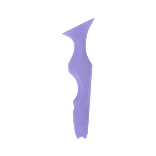 Eyeliner Stencil Silicone Guide for  Wing, Washable Reusable Makeup Tool in Purple