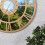 Charles Bentley Charles Bentley Coniston Mirrored Skeleton Wall Clock, Bronze 80x80x5cm 3