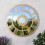 Charles Bentley Charles Bentley Coniston Mirrored Skeleton Wall Clock, Bronze 80x80x5cm 7