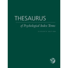 Thesaurus of Psychological Index Terms Hardcover Book