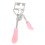 Pink Eyelash Curler with Rubber Pad for Lasting Curl Effect and Comfortable Grip 1