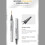 Microblading Eyebrow Pen Reddish Brown 4Tip Precision Waterproof Smudgeproof Longlasting 3
