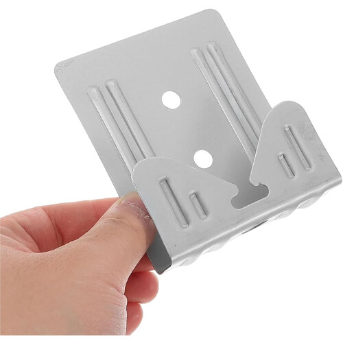 Mirror Mounting Clips 20pcs Frameless Bathroom Mirror Hanging Kit with Secure Wall Mounting 2