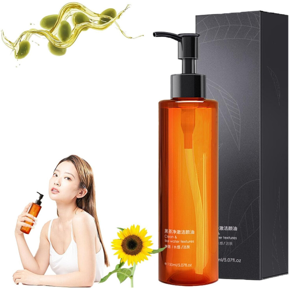 Dark Tea Makeup Remover Oil With Gentle Nongreasy Hydration For Sensitive Skin