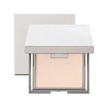 Face Powder Matte Foundation Waterproof Oil Control with Mirror Flawless Coverage 02 Bright Tone