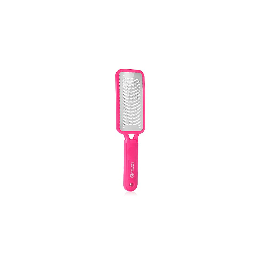 Pink Foot Callus Remover And Foot File For Dead Skin Removal, Smooth Dry Cracked Heels,