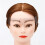 Eyebrow Ruler Microblading Measuring Tool for Precise Brow Alignment and Shaping, White 10x8x2cm 4