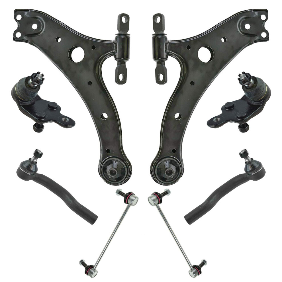 Front Control Arm Suspension Kit 8Pcs For 20072011 Toyota Camry Corrosionresistant 9455672058223