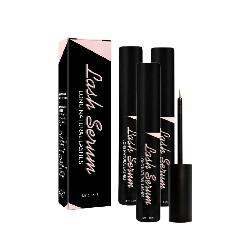 Eyelash Growth Serum 3pc Set Boosts Natural Lash and Brow Growth for Longer Fuller Thicker Lashes
