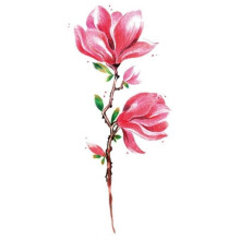 5Pcs Waterproof Temporary Tattoo Stickers for Women, Realistic Long Lasting Body Art A1714