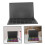 4pcs Large Empty Magnetic Makeup Palette Set with  Layout and Secure Lid Closure 3