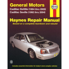 Cadillac DeVille 9405 Seville 9204 DTS 0610 Haynes Repair Manual USA b