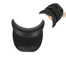 Ergonomic Silicone Hair Wash Pillow with Curved Neck Rest and Suction Attachment for Salon and Home