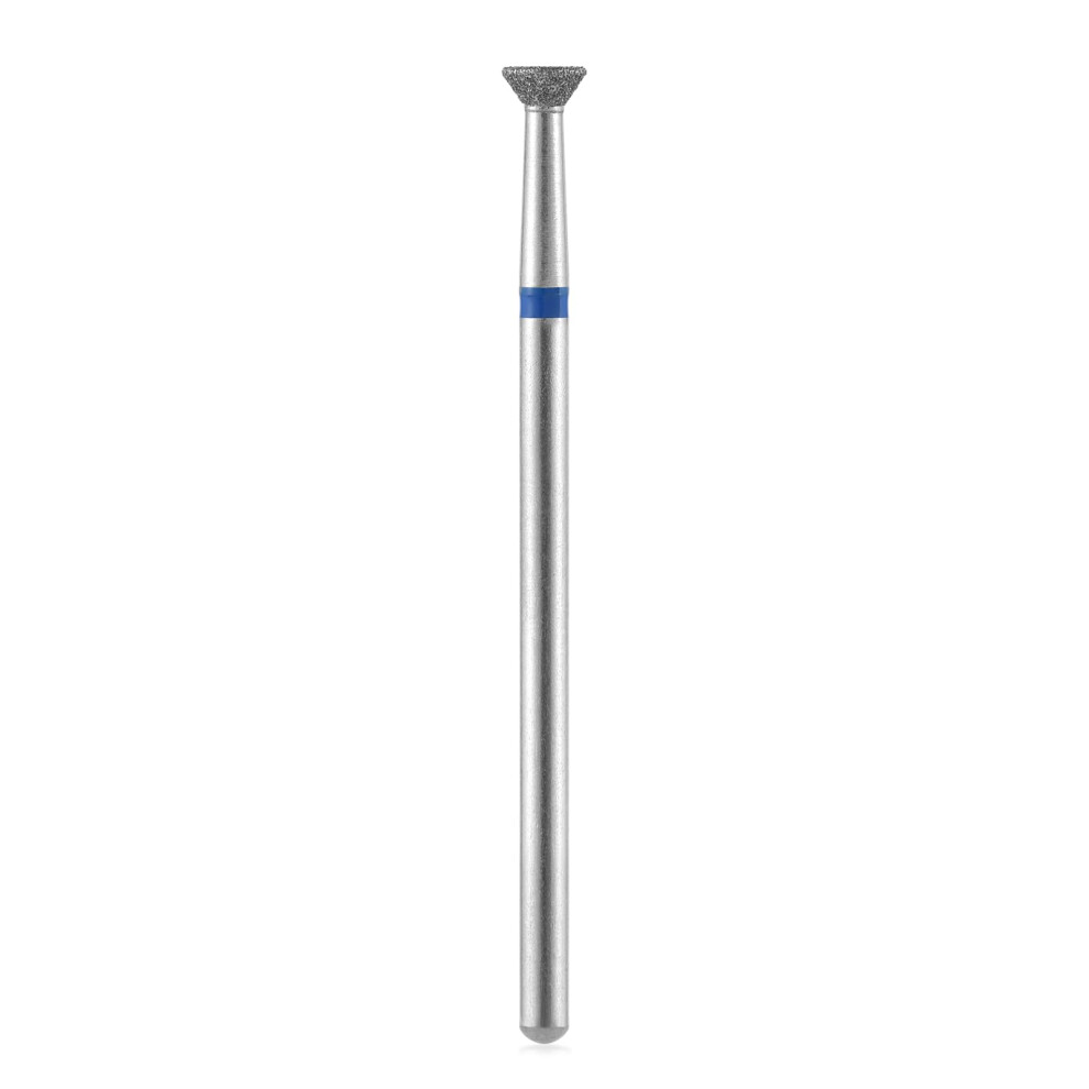 Inverted Cone Diamond Nail Drill Bit 4mm for Precision Cuticle Removal and Gel Polish Manicure