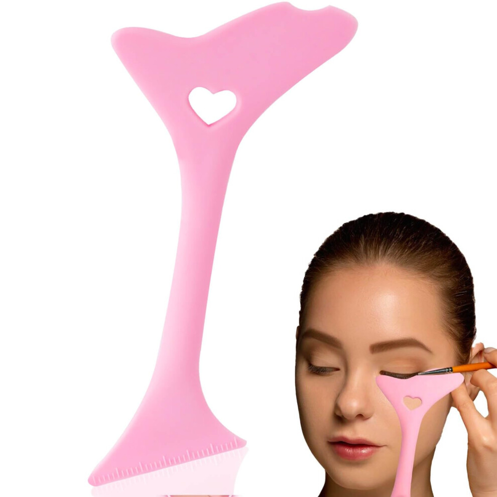 Reusable Silicone Eyeliner Stencil and Eyebrow Shaping Guide for Beginners Symmetrical Makeup
