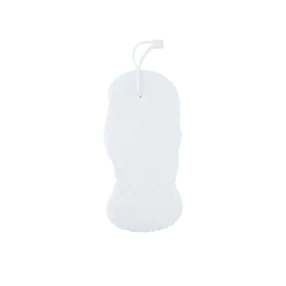 White Soft Pva Bath Sponge 3D Doublesided Gentle Exfoliation Super Absorbent For Adults And Kids