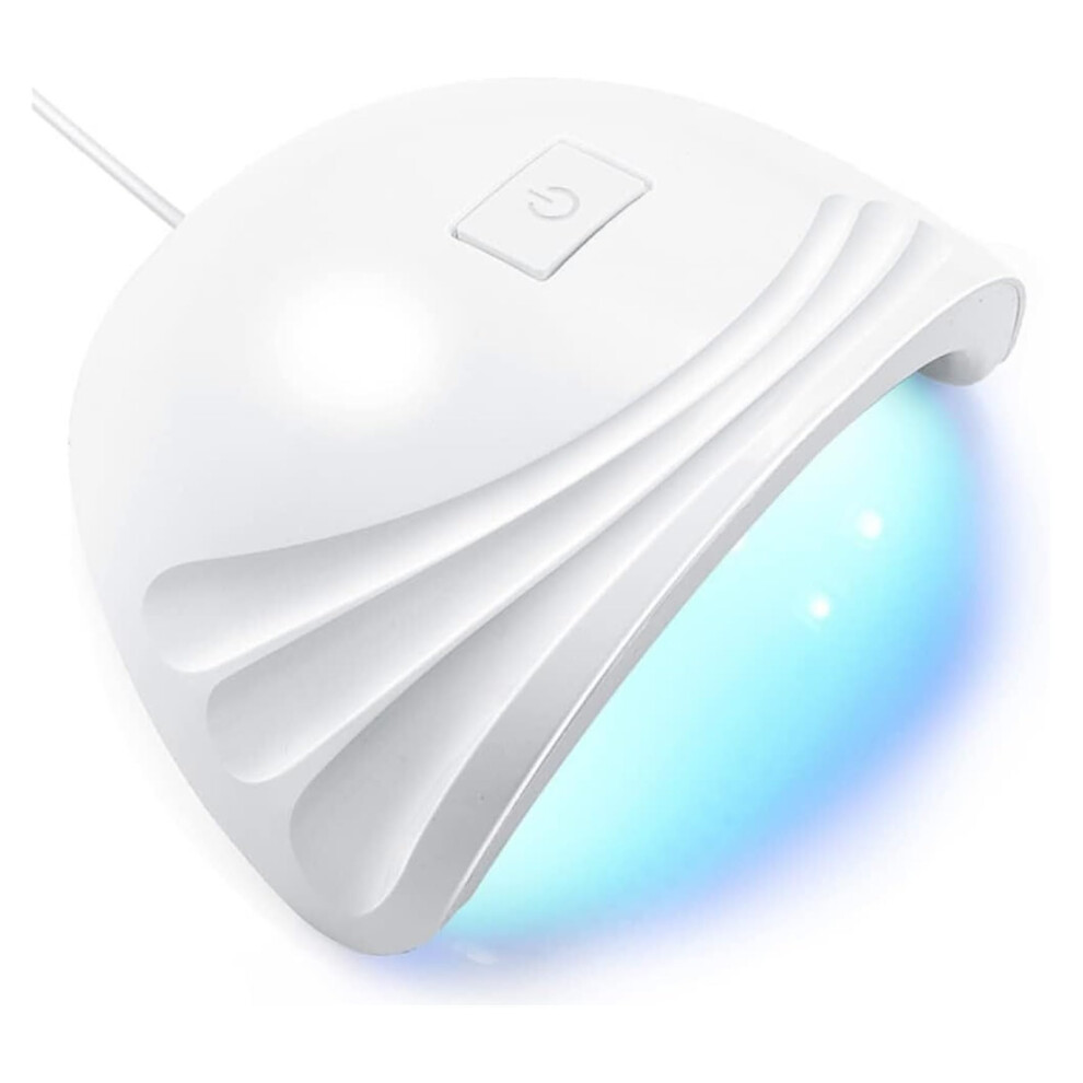 Light 88W Uv Led Nail Dryer For Gel Nails With 3 Timer Modes, Fast Curing Salon Quality