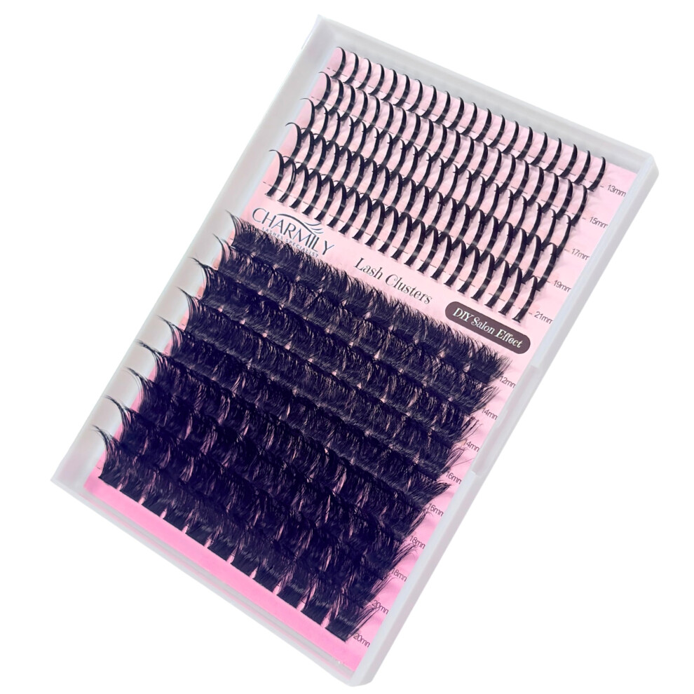 Manga Lash Clusters Kit 12â20mm Wispy Eyelash Extensions for Dramatic Layered Volume Effect