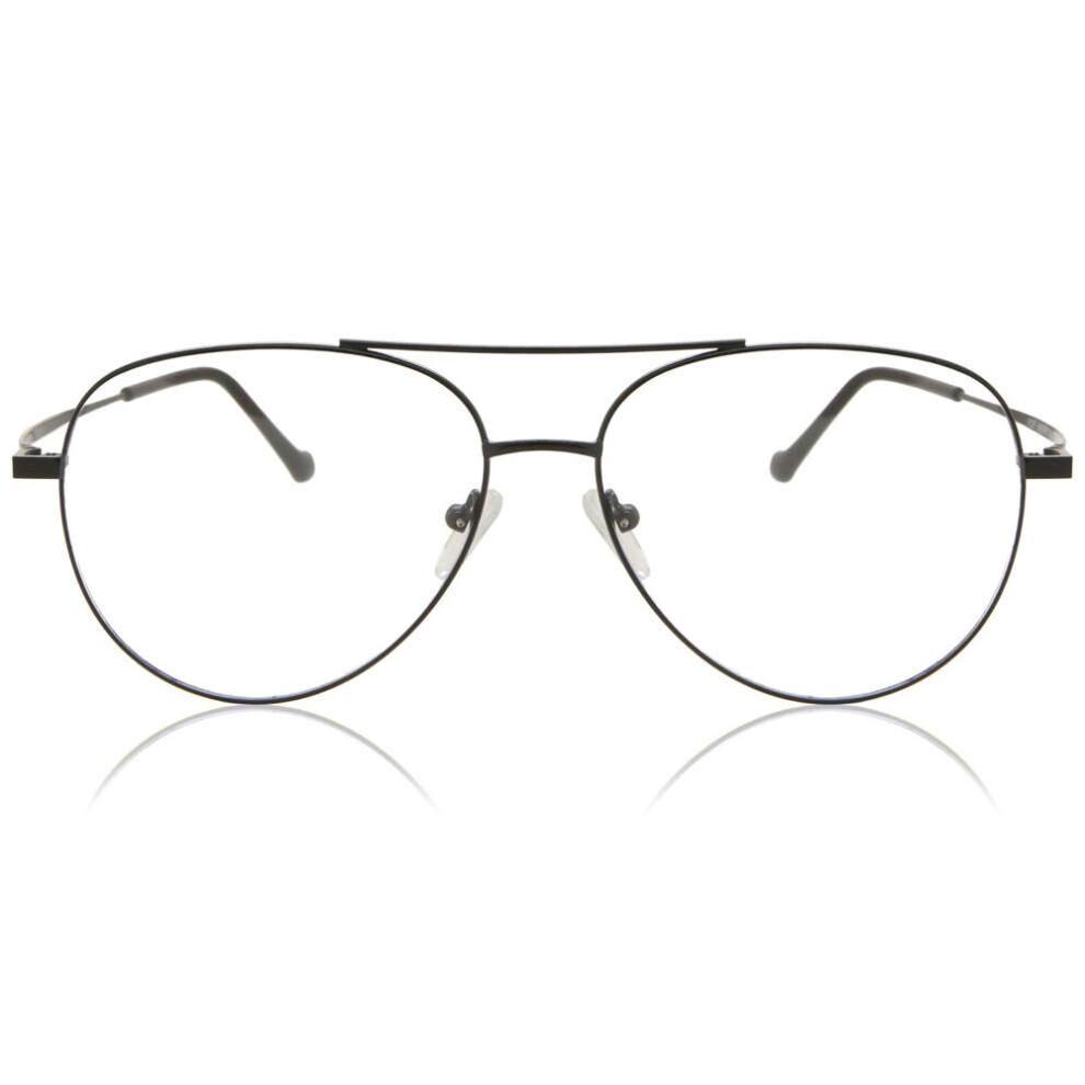 Smartbuy Collection Full Rim Pilot Black Bocsz 932F Men Eyeglasses