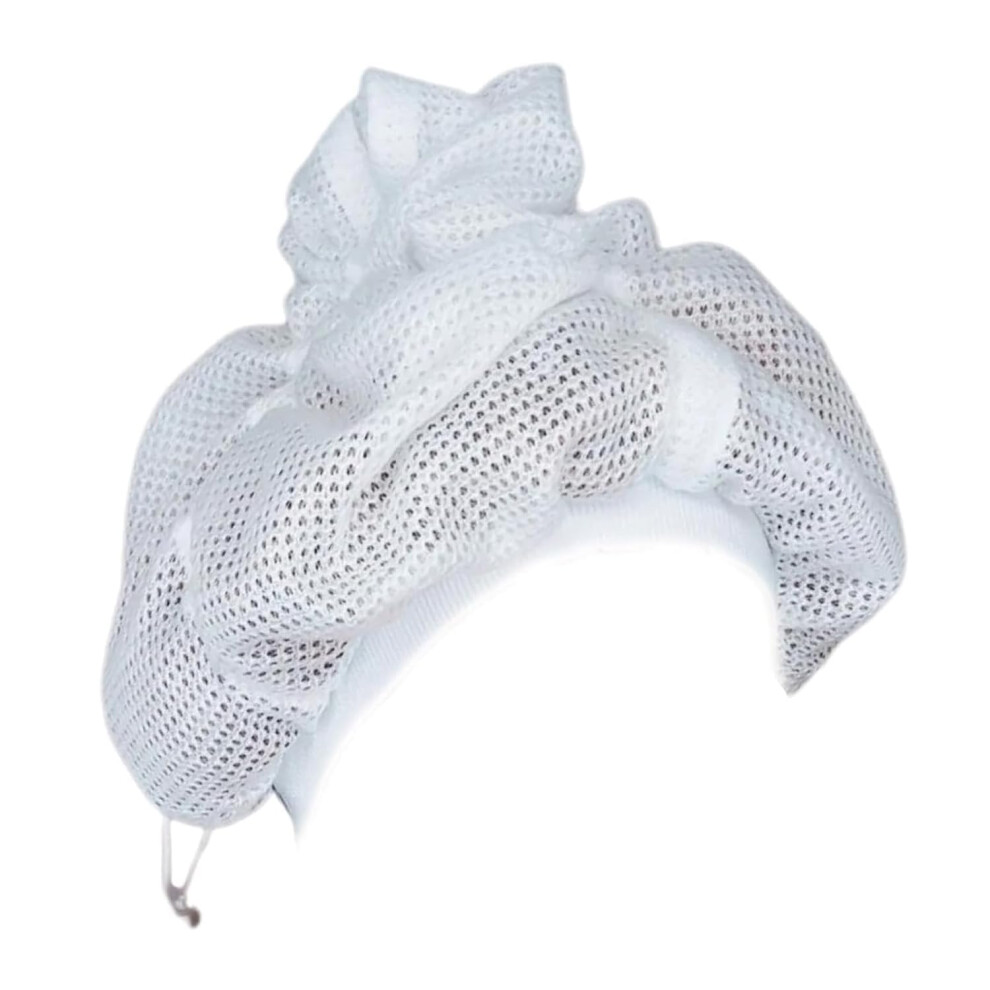 Curly Hair Plopping Cap with Adjustable Fit and Scalp Heat Protection, Reusable Breathable Bonnet