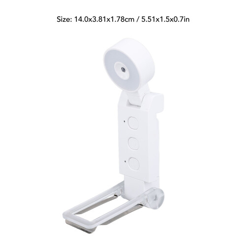 USB ClipOn Reading Light 700mAh 14.0x3.81x1.78cm5C 1
