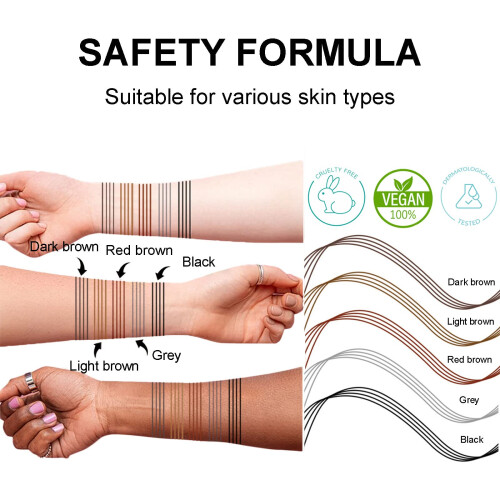 Waterproof Eyebrow Microblading Pen with Precision Microfork Tip for Natural Hairlike Strokes 2