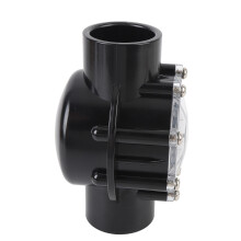 Check Valve 2in 2-Way PVC Straight 180 for Pool Spa Replacement