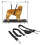 3pcs Nylon Dog Grooming Straps Adjustable Abrasion-Resistant Leash 1