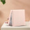LED Travel Makeup Mirror Double Sided 2X Magnification White Light Pink 7