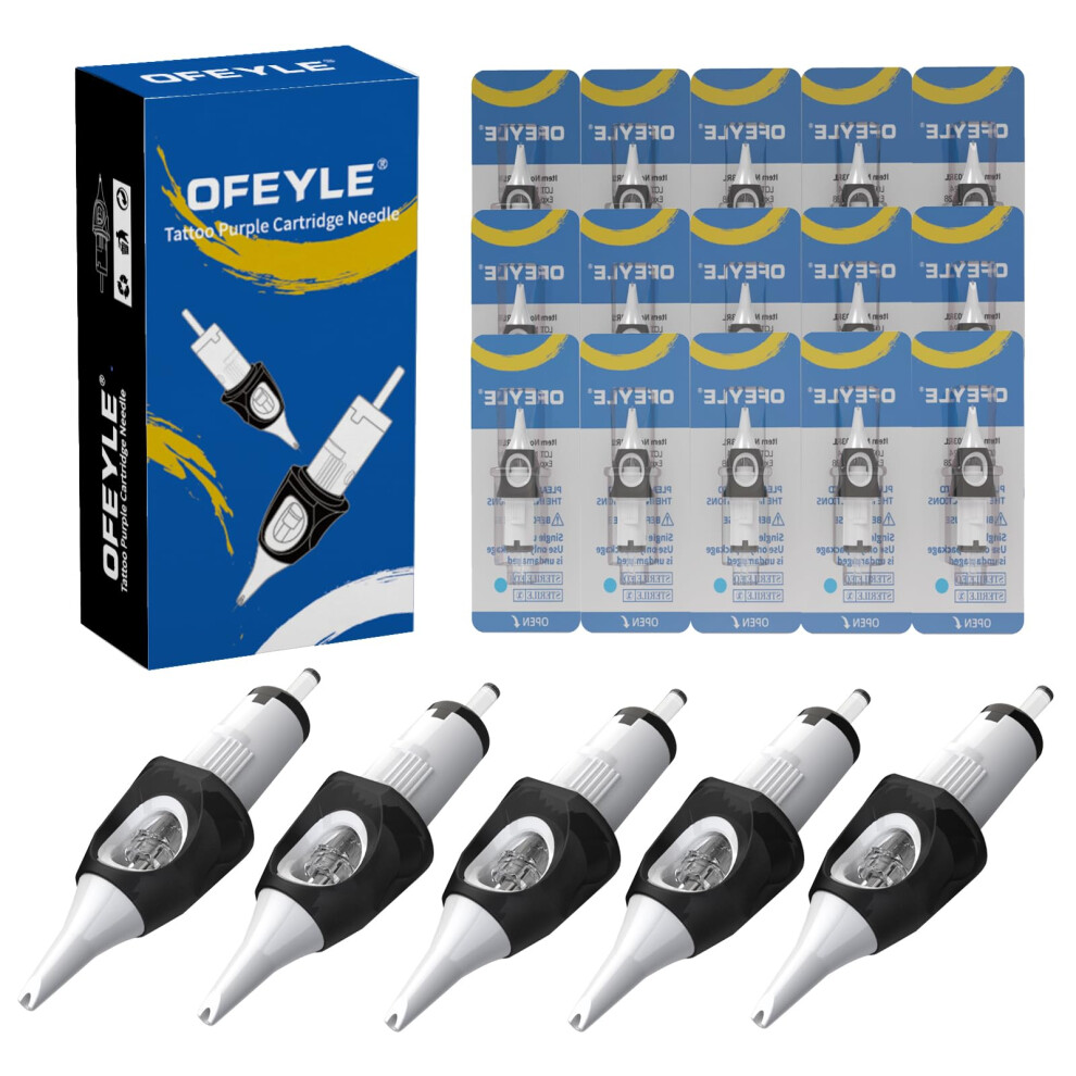 Tattoo Cartridge Needles 20pcs 5M1 Magnum Sterile Stainless Steel Disposable for Rotary Tattoo Pen