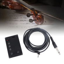 Stiller EQ-Pickup B53 für Violine mit Kabel, für Saiteninstrumente, Kunststoff & Metall